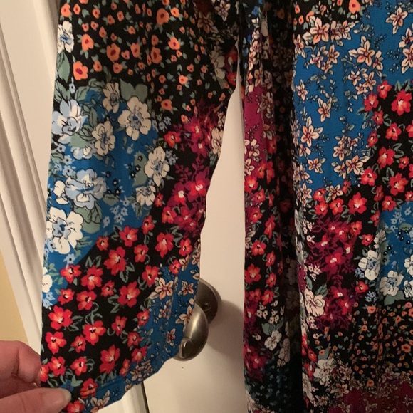 NWT Time and Tru beautiful multi color dress with pockets XXL(20) or XXXL(22) - Picture 2 of 14